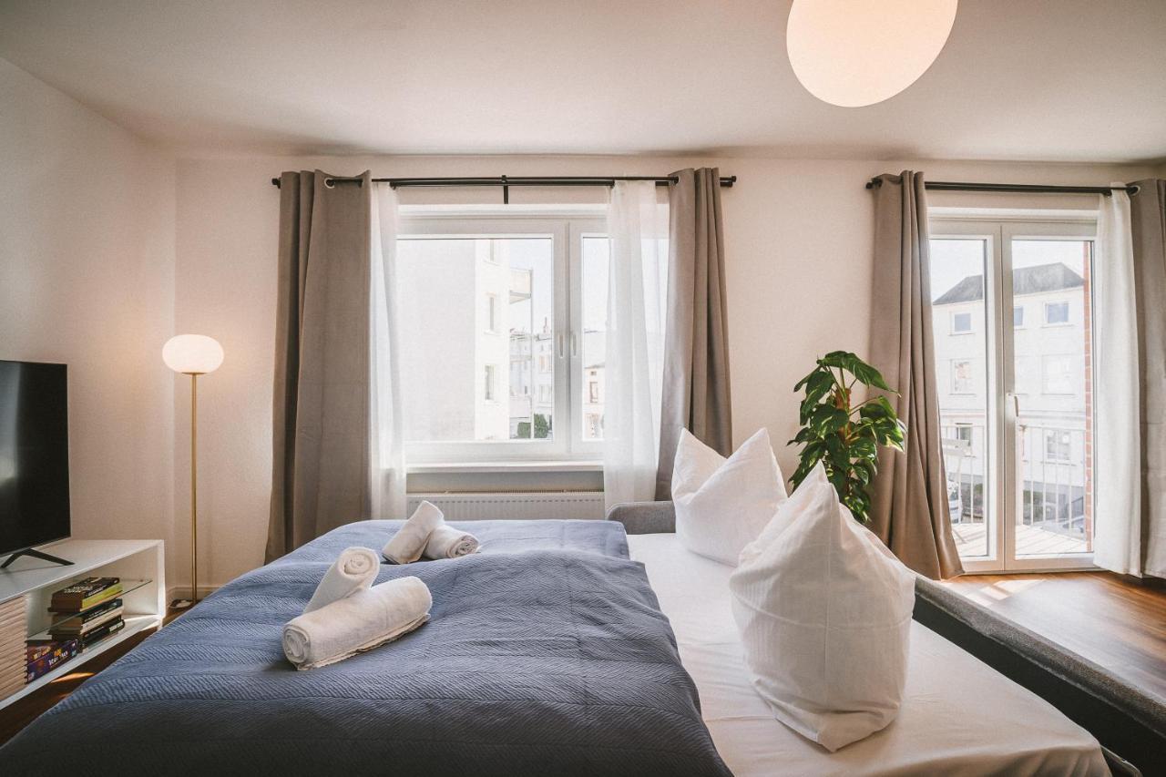 Sadebo Apartments Luebeck Mit Terrasse Oder Balkon מראה חיצוני תמונה